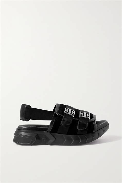 givenchy chain trimed loafers|givenchy marshmallow sandals.